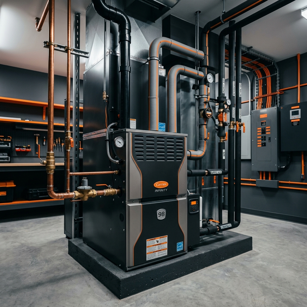 Clean Furnace Installation