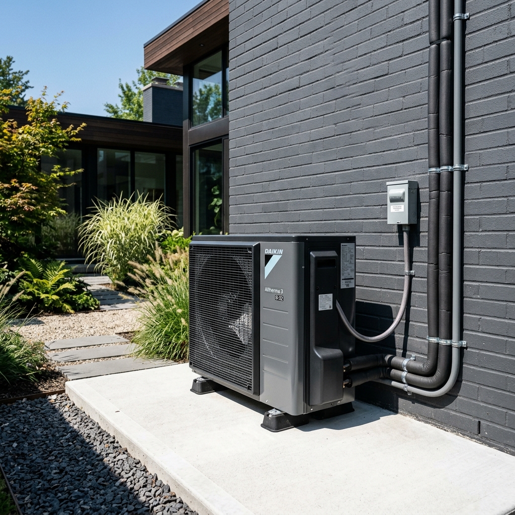 Outdoor AC Unit Install